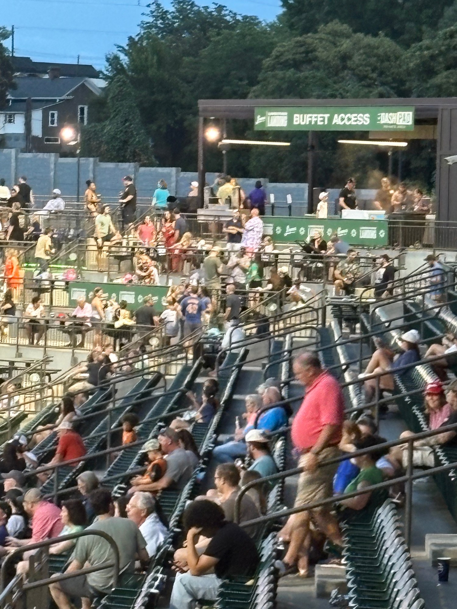 Fans at a Winston-Salem Dash game